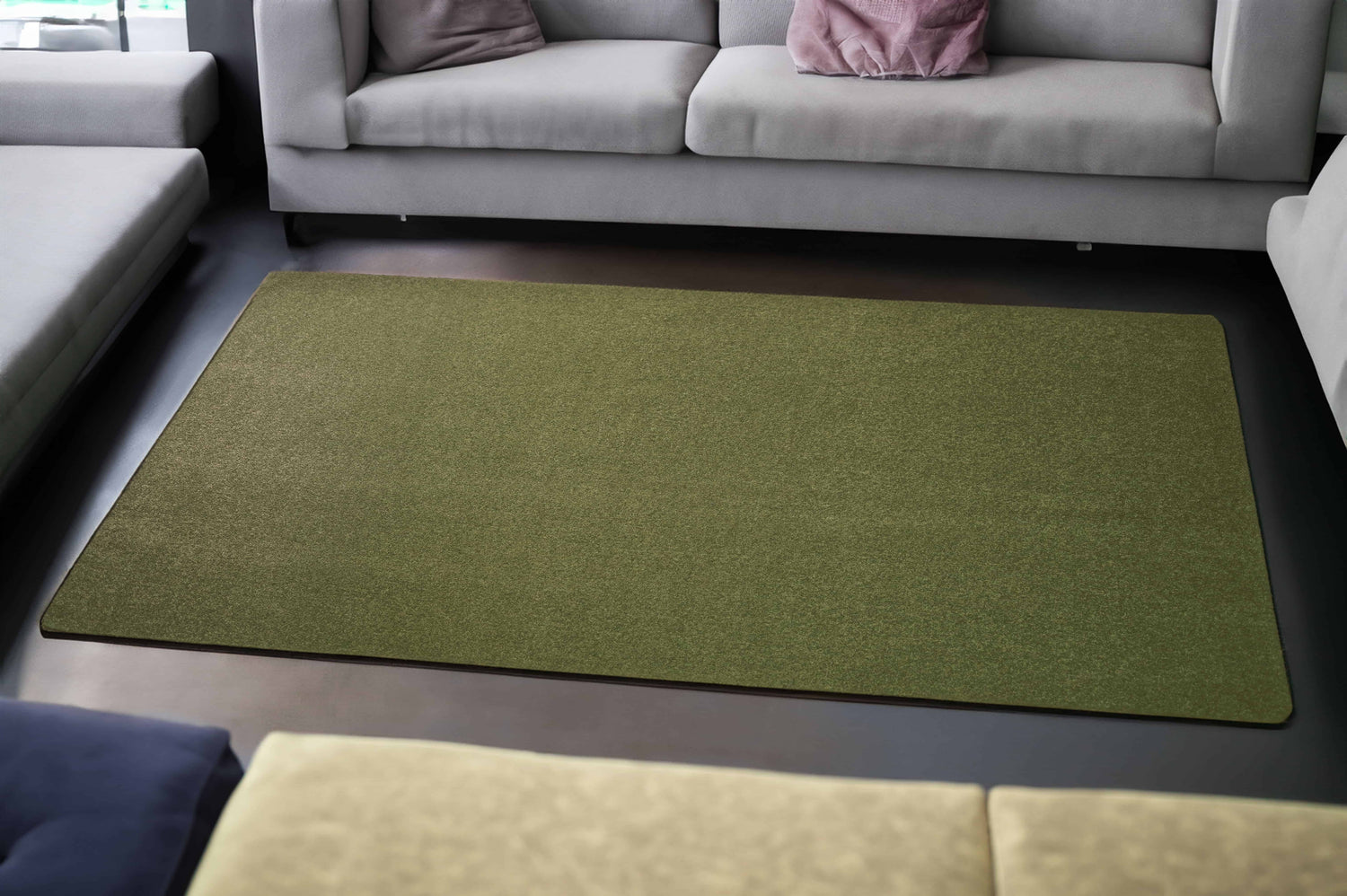 Solid Color Area Rugs - High Traffic