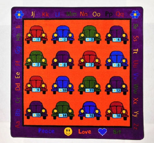 Alpha Bugs 6'6"x6'6"