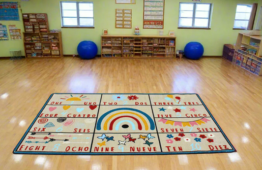 Bilingual Boho Counting 5'x8'