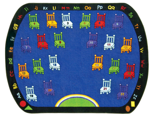 Chairs - 22 seats 7'8"x10'4"
