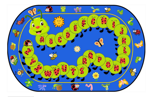 Cutie Caterpllar 7'6"x12'