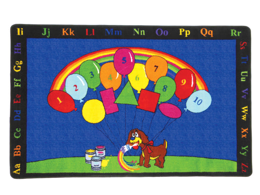 Rainbow Paint 5'4"x7'8"