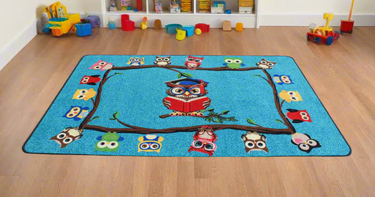 Reading Is A Hoot 6'x9'